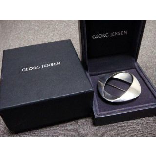 GEORG JENSEN ジョージジェンセン ブローチ No.368 USED品(ブローチ/コサージュ)