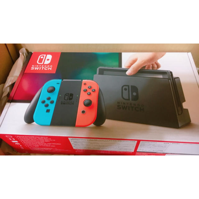 ニンテンドースイッチ ネオンブルー／ネオンレッド - 家庭用ゲーム機本体