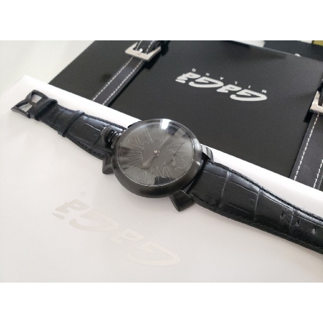 ロレックス 時計 なんば 、 GaGa MILANO - GaGa MILANO ガガミラノ 腕時計 マヌアーレ48 オールブラックの通販 by KK's shop｜ガガミラノならラクマ