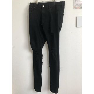 サンローラン(Saint Laurent)のアミリ amiri  デストロイデニム  31 ダメージ  加工 デニム パンツ(デニム/ジーンズ)