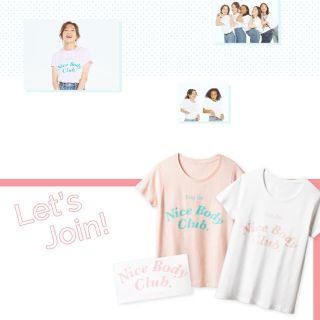 ピーチジョン(PEACH JOHN)のNice Body Club. Tシャツ 中村アン(Tシャツ(半袖/袖なし))