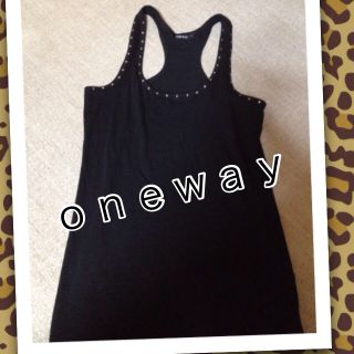 ワンウェイ(one*way)の送料込‼最終SALE♡新品♡タンク(タンクトップ)