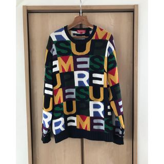 シュプリーム(Supreme)のyama0630様専用 Supreme Big Letters Sweater(ニット/セーター)