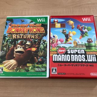 ウィー(Wii)のwiiソフト マリオ/ドンキー(家庭用ゲームソフト)