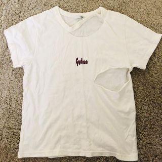 ジェイダ(GYDA)のgyda 白Tシャツ(Tシャツ(半袖/袖なし))