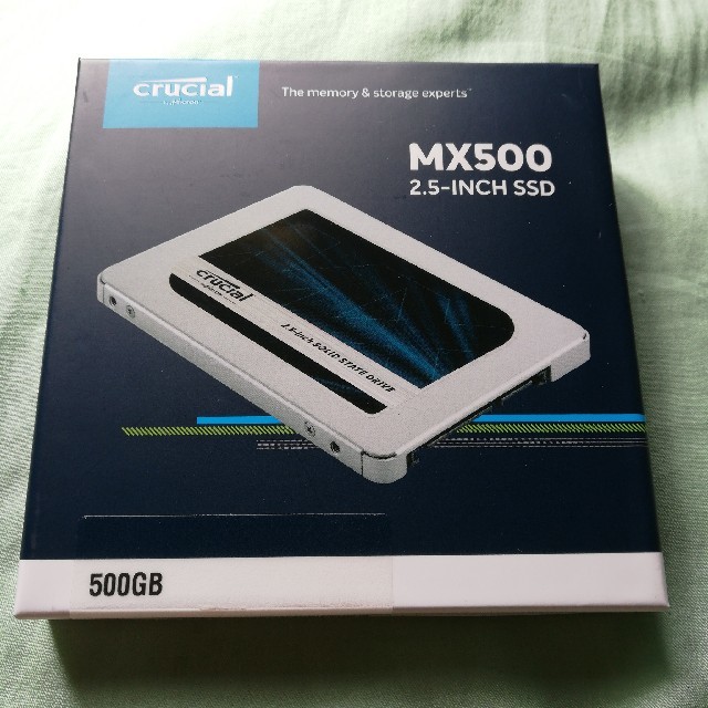 クルーシャル　SSD500GB MX500 2.5インチ