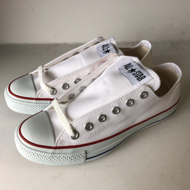 CONVERSE(コンバース)の新品 コンバース オールスター OX オプティカルホワイト 23.5cm レディースの靴/シューズ(スニーカー)の商品写真