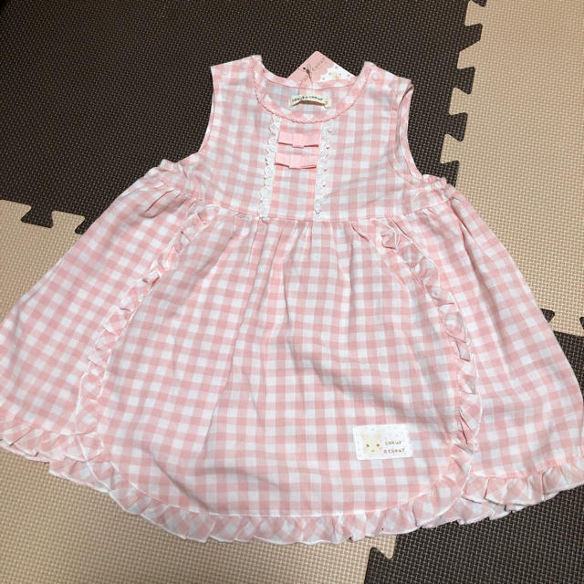 coeur a coeur(クーラクール)のクーラクール ワンピース 90 キッズ/ベビー/マタニティのキッズ服女の子用(90cm~)(ワンピース)の商品写真