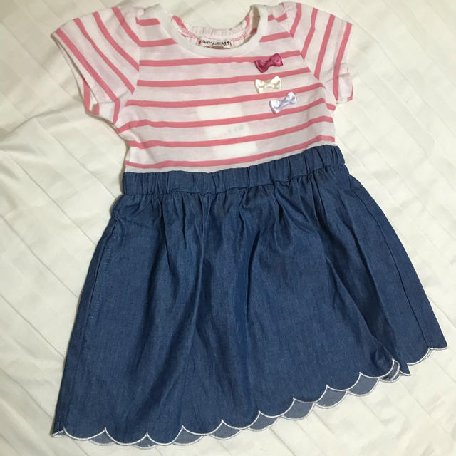 anyFAM(エニィファム)の新品未使用♡︎ʾʾanyfam ワンピース 90サイズ キッズ/ベビー/マタニティのキッズ服女の子用(90cm~)(ワンピース)の商品写真