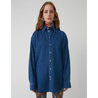 Acne Studios 18-19AW ビッグシルエットデニムシャツ アクネ www ...