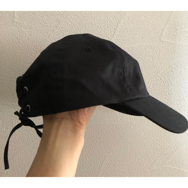 GU(ジーユー)のgu キャップ 黒 レディースの帽子(キャップ)の商品写真