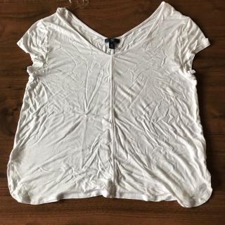 ギャップ(GAP)の試着水通しのみ GAP VネックTシャツ L(Tシャツ(半袖/袖なし))