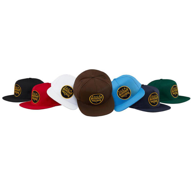 Supreme border patrol 5- panel CAP 新品未使用