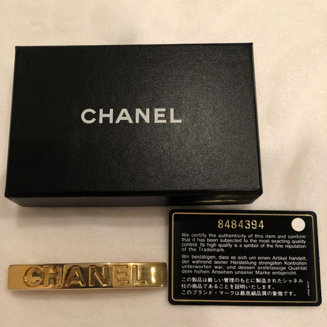 【新品⚫︎未使用】CHANEL バレッタ 箱付き 値下げ！