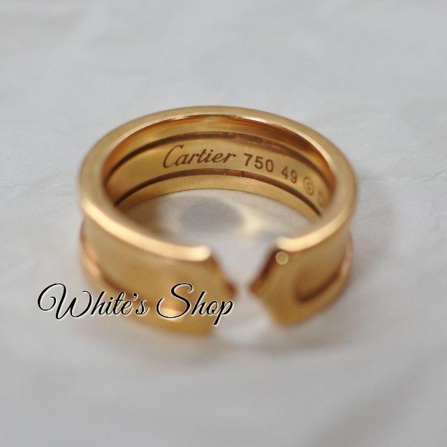 Cartier C2 リング 750 YG #49 カルティエ 指輪 9号 18 Cartier C2 リング 750 YG #49 カルティエ 指輪 9号 18