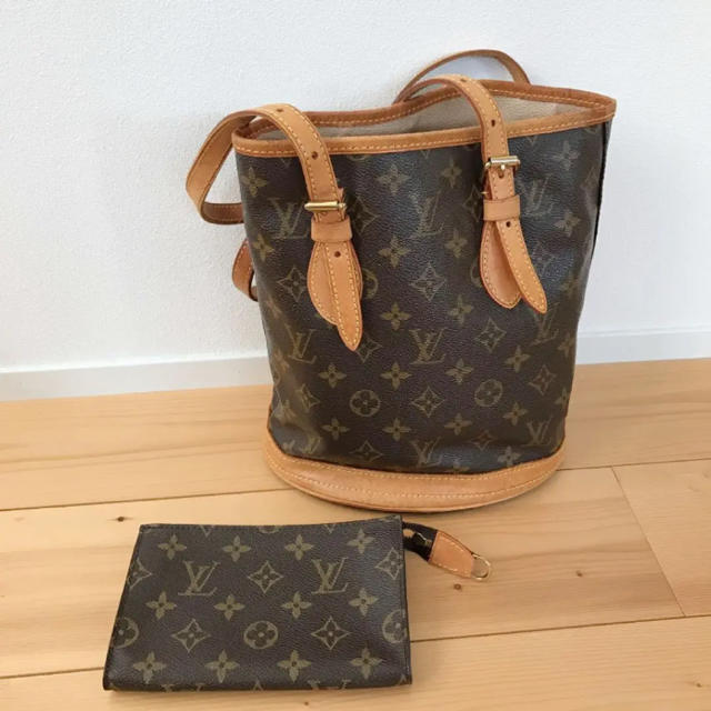 LOUIS VUITTON(ルイヴィトン)のルイヴィトン バッグ ポーチ 2点セット レディースのバッグ(トートバッグ)の商品写真