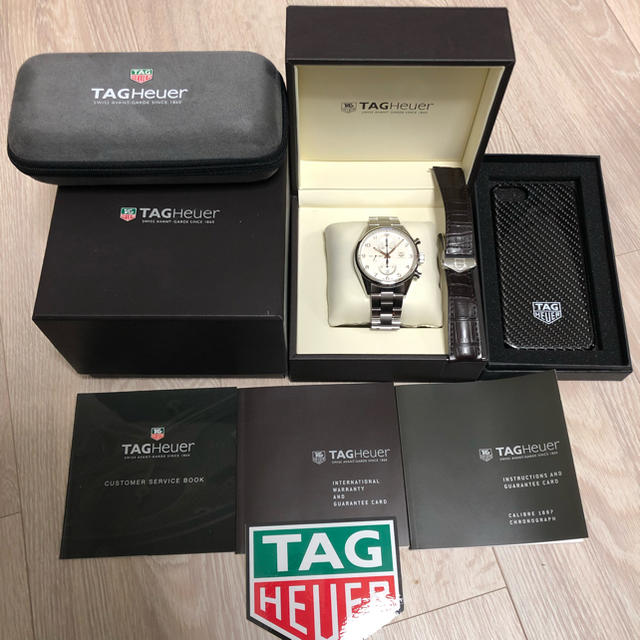 ユンハンス コピー 限定 、 TAG Heuer - タグホイヤー カレラ 1887 クロノグラフ CAR2012.BAの通販 by メロン's shop｜タグホイヤーならラクマ