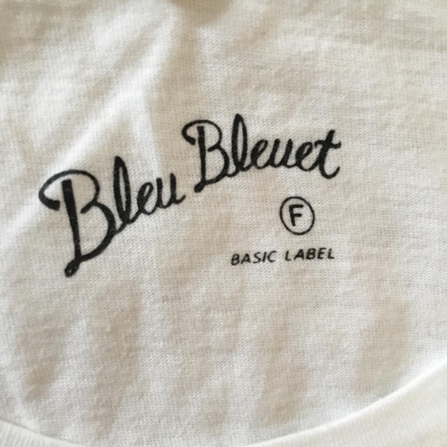 Bleu Bleuet(ブルーブルーエ)のブルーブルーエ アフロさんTシャツ 半袖 レディースのトップス(Tシャツ(半袖/袖なし))の商品写真