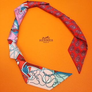 エルメス(Hermes)の⭐️ドレス様専用 美品 エルメス ツイリー スカーフ バーキン ボリード (バンダナ/スカーフ)