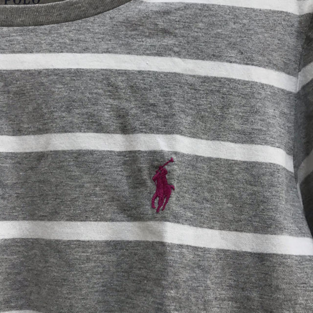 POLO RALPH LAUREN(ポロラルフローレン)の美品 中古 未使用 ラルフローレン ラルフ Tシャツ 半袖 安い ボーダー レディースのトップス(Tシャツ(半袖/袖なし))の商品写真