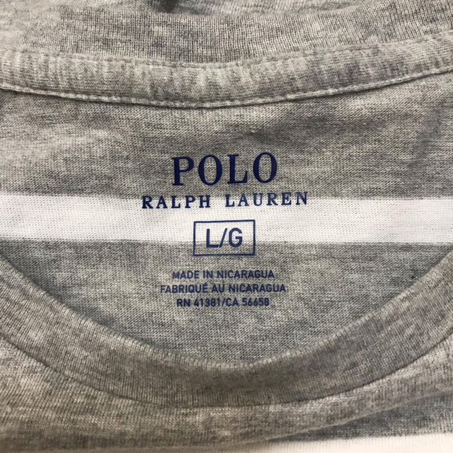 POLO RALPH LAUREN(ポロラルフローレン)の美品 中古 未使用 ラルフローレン ラルフ Tシャツ 半袖 安い ボーダー レディースのトップス(Tシャツ(半袖/袖なし))の商品写真