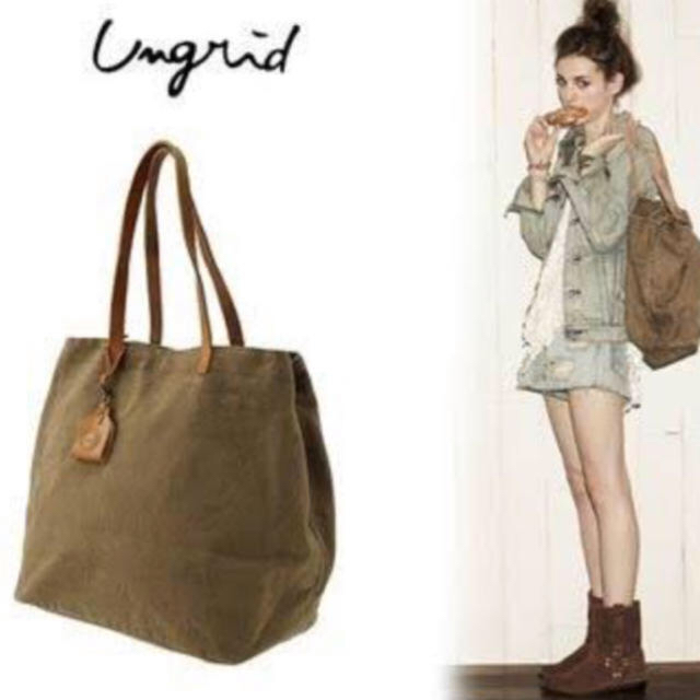 Ungrid(アングリッド)のungrid アングリッド キャンパストート  レディースのバッグ(トートバッグ)の商品写真