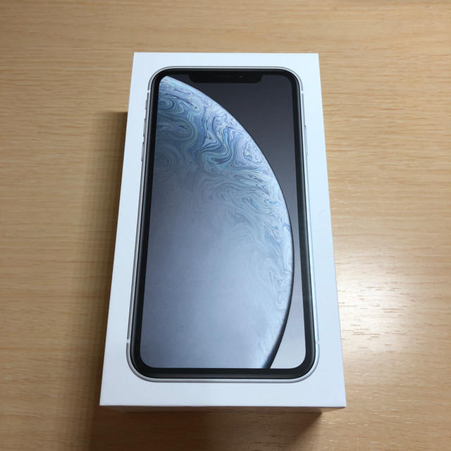 【新品未使用品】iPhoneXR 64GB ホワイト SIMフリー