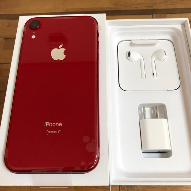 【新品未使用品】iPhoneXR 64GB レッド SIMフリー