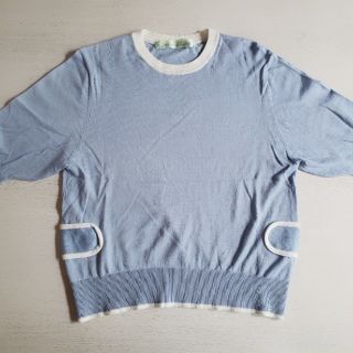 ドットアンドストライプスチャイルドウーマン(Dot&Stripes CHILDWOMAN)のdot and stripes　サマーニット　トップス(ニット/セーター)