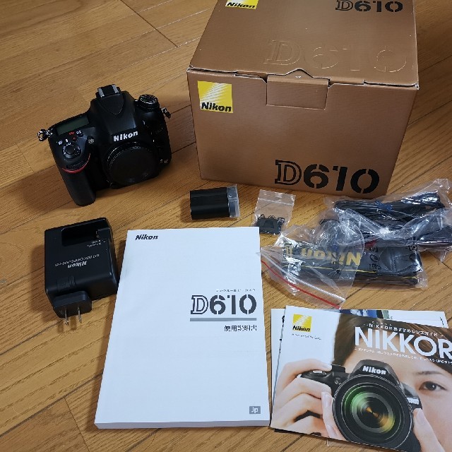 Nikon　D610 
ボディFXフルサイズ　ニコン