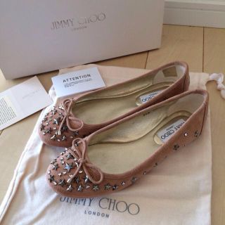 ジミーチュウ(JIMMY CHOO)のJIMMY CHOO スタッズシューズ(ハイヒール/パンプス)