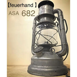 コールマン(Coleman)の《希少品》【Feuerhand ASA 682(透明クリアーホヤ)】(ライト/ランタン)