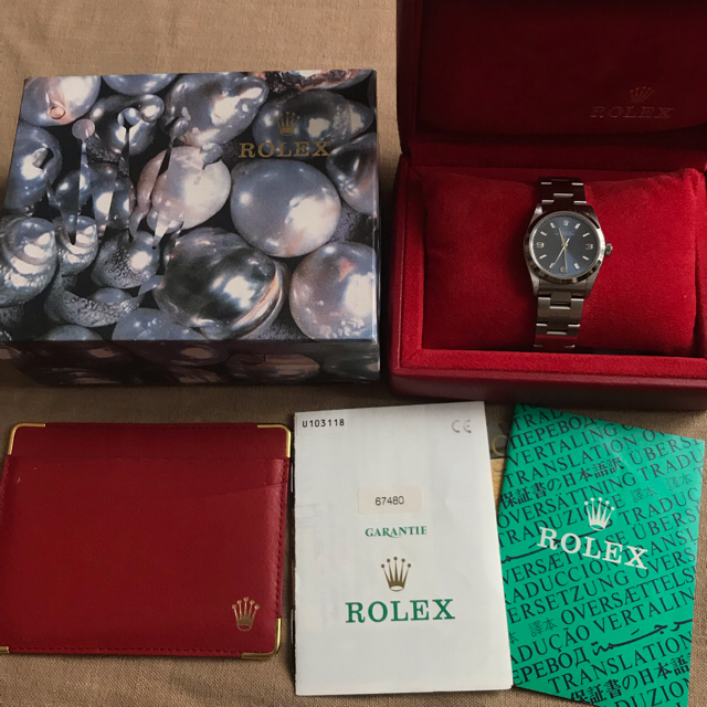 ROLEX(ロレックス)のROLEX ロレックス　オイスターパーペチュアル　67480 レディースのファッション小物(腕時計)の商品写真