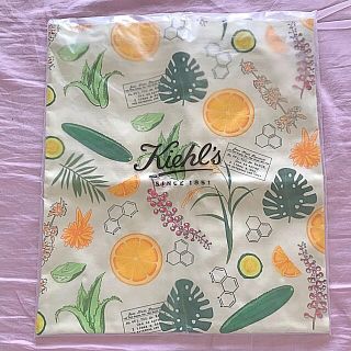 キールズ(Kiehl's)のキールズ ノベルティ トート トートバッグ キャンパストート ボタニカル 幾何学(トートバッグ)