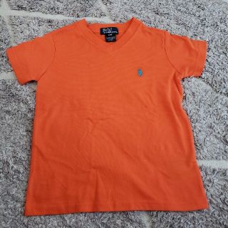 ポロラルフローレン(POLO RALPH LAUREN)のRALPH LAUREN　オレンジTシャツ3T95CM(Tシャツ/カットソー)