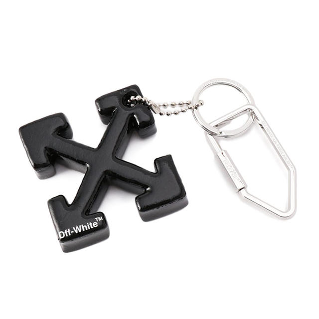 OFF-WHITE - 新品 off-white Arrow Keyring / アロー キーリング の通販 by もきゅまる ※プロフ必読