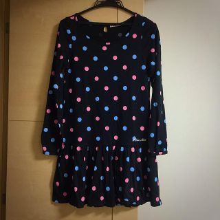 ミルク(MILK)のMILK×UNIQLOドット柄ワンピース(ミニワンピース)