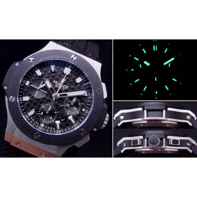 HUBLOT - H製 BIG SS 4100 Black Dial 自動巻 bar の通販 by ffr1234512345's shop｜ウブロならラクマ