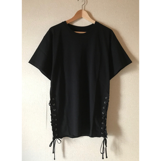 バルマン(BALMAIN)のFaith Connexion サイドレースアップ Tシャツ 新品(Tシャツ(半袖/袖なし))