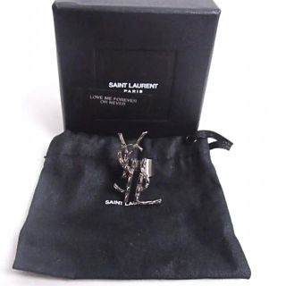 サンローラン(Saint Laurent)の未使用【サンローラン 】リング メタル シルバー 正規品(リング(指輪))