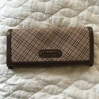 バーバリーブルーレーベル(BURBERRY BLUE LABEL)のバーバリーブルーレーベル 長財布(財布)