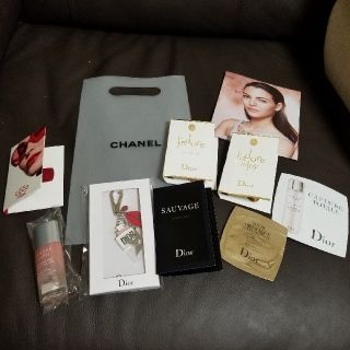 ディオール(Dior)の8点セット　Dior　CHANEL　香水　スキンケア　チャーム(香水(女性用))