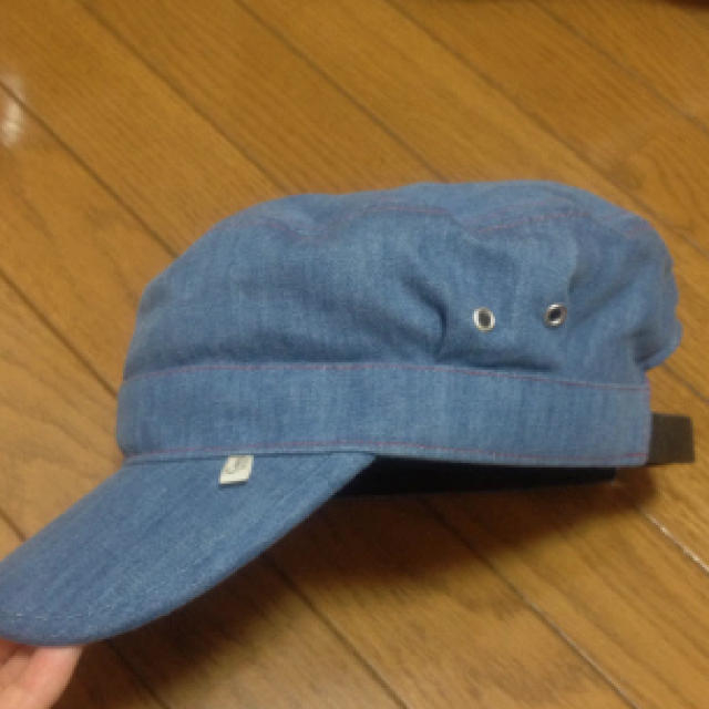 coen(コーエン)の新品今季デニムワークキャップ＊coen レディースの帽子(キャップ)の商品写真
