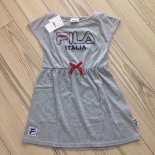 フィラ(FILA)のFILA ロゴデザインワンピ 110㎝(ワンピース)