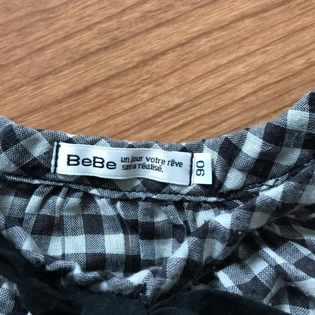 BeBe(ベベ)のべべ♡ノースリーブブラウス キッズ/ベビー/マタニティのキッズ服女の子用(90cm~)(ブラウス)の商品写真