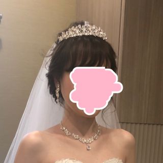 ヴェラウォン(Vera Wang)の［つんさん専用］ティアラ、イヤリング、ネックレス(ヘッドドレス/ドレス)