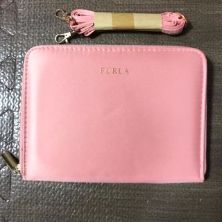 フルラ(Furla)のFURLA フルラ ストラップつき マルチケース オウム柄 非売品 新品 (旅行用品)