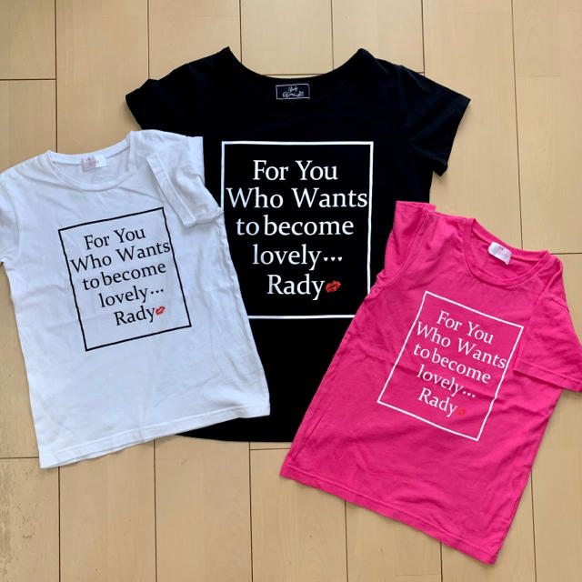 rady  For You Tシャツ 3点セット ちびrady  M Box T