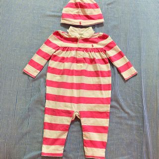 ラルフローレン(Ralph Lauren)のにこ。様 専用ですRALPH LAUREN babyカバーオール❣️９Ｍ❣️(カバーオール)