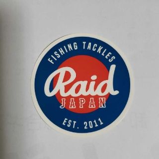 レイド 限定ステッカー RAID JAPAN レイダース(ルアー用品)